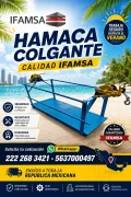 HAMACA COLGANTE CALIDAD IFAMSA