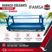 HAMACA COLGANTE CON RODAPIE IFAMSAA