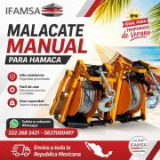 MALACATE MANUAL PARA HAMACA