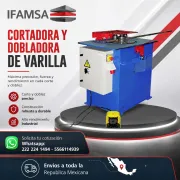 Cortadora y Dobladora de Varilla Combi 32/36