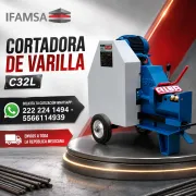 CORTADORA DE VARILLA C32L