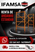 RENTA DE ANDAMIOS ESTANDAR EN PUEBLA