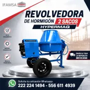 REVOLVEDORA DE HORMIGÓN 2 SACO HYPERMAQ