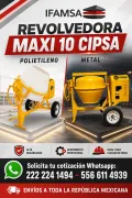 Revolvedora MAXI 10 CIPSA