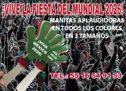 MANITAS APLAUDIDORAS PUBLICITARIAS PERSONALIZADAS
