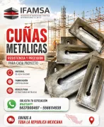 CUÑA METALICA PARA CIMBRA
