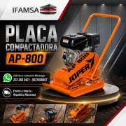PLACA COMPACTADORA AP-800 JOPER