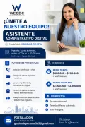 auxiliar administrativo medio tiempo